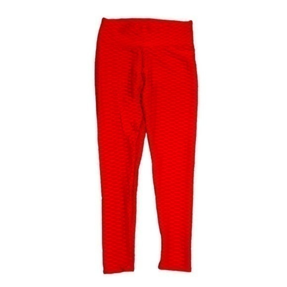 Red Tik Tok Leggings size Medium